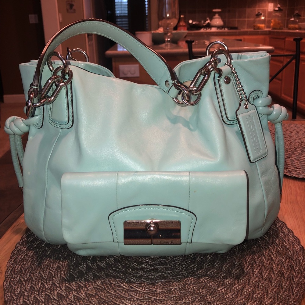Coach Tiffany Blue Purse